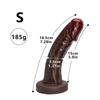 Black Mushroom Head Double Liquid Silicone Artificial Penis Makeup Female Masturbator Thick Long Vacation Penis Adult Sexual Supplies