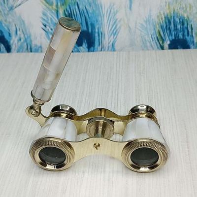 Messing Perlmutt La Dauphin Opernglas Fernglas Fernglas Teleskop Home Office Dekor