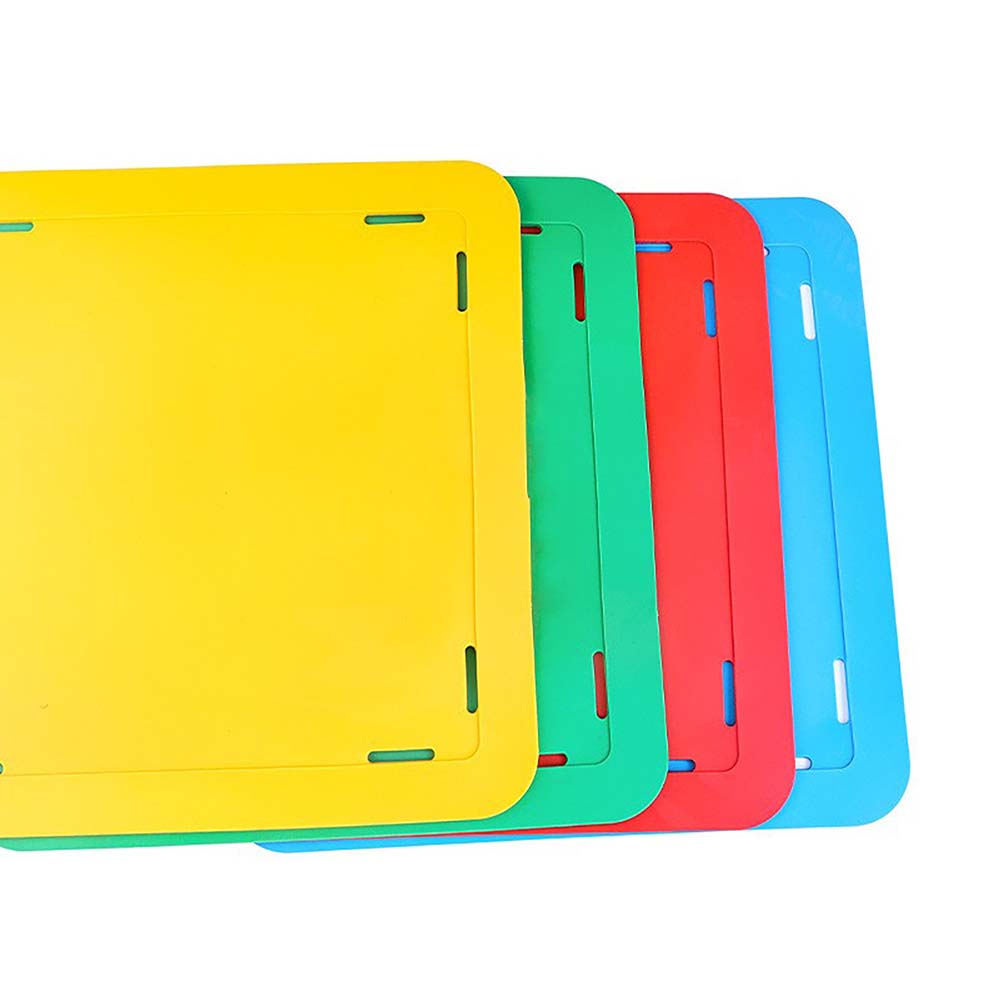 4pcs Soccer Goal Target for Goals Training with 8pcs Adjustable Extra-Long Strap