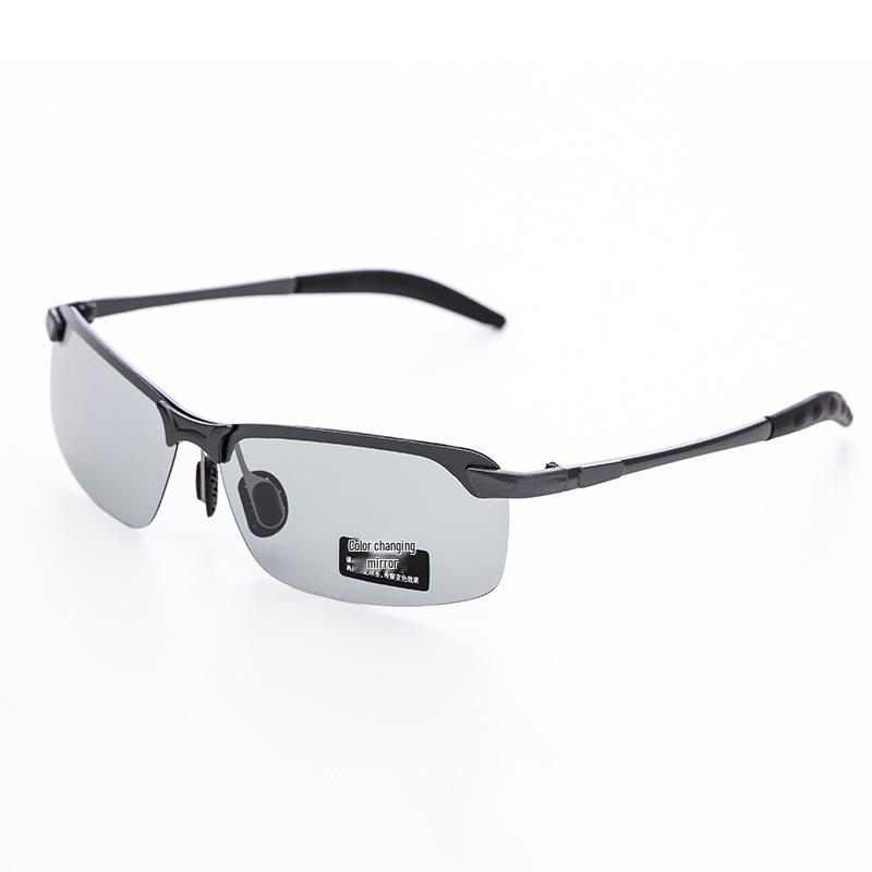 Men's 3043 Smart Color-Changing Polarized Sunglasses for Day & Night Cycling, Outdoor UV Protection