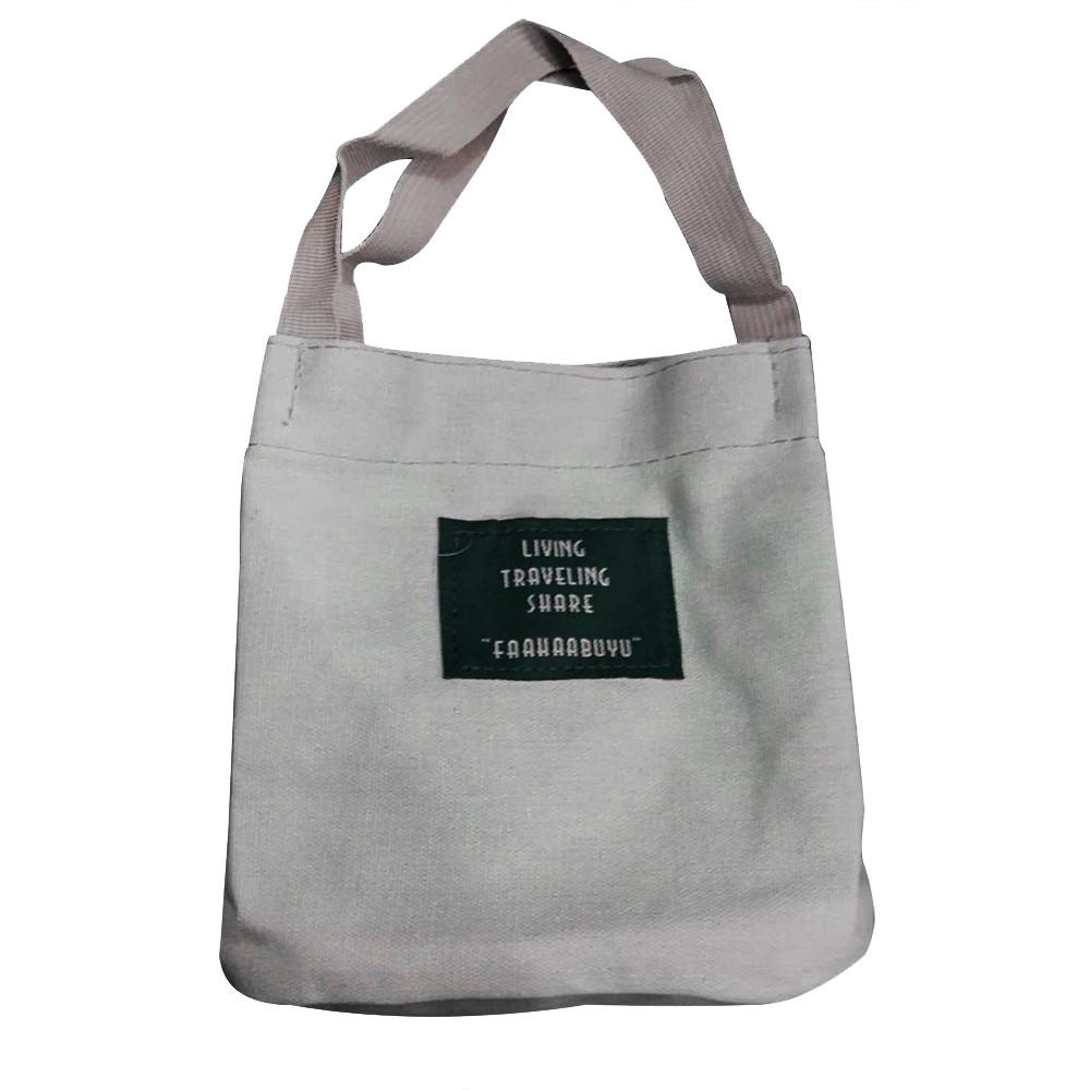 Buy Canvas Shoulder Messenger Bag Student Art Joker Women Bags at affordable prices — free