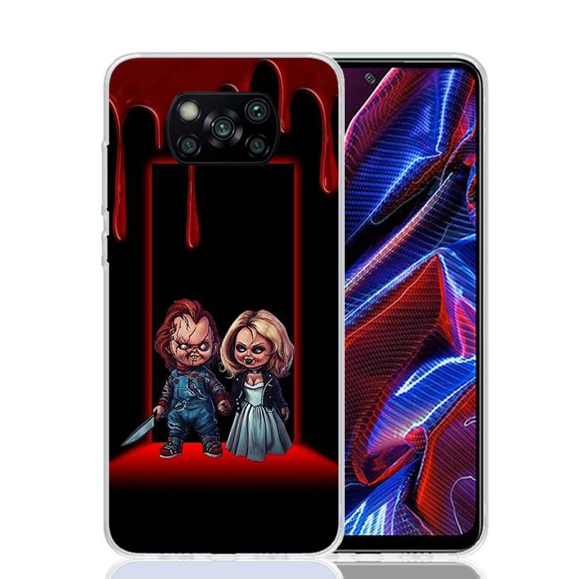 Chucky Child's Play Case Phone Cover for Xiaomi Redmi Note 10 9 9S 8 8T 7 5 Pro Mi 12T 11T 10T 9T 12 11 Lite A3 A2 Trend Fundas