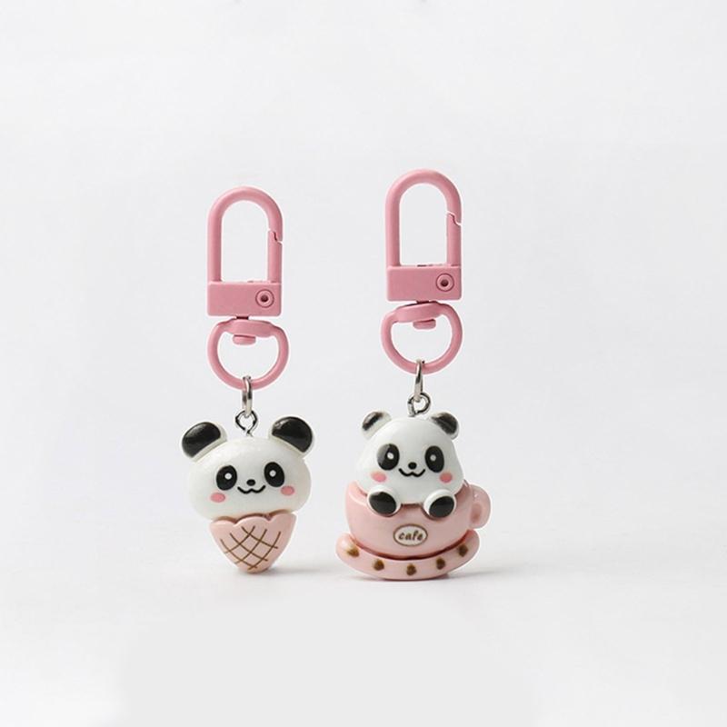 Lovely Animal Keychain Backpack Handbag Pendant Cartoon Animal Keyring Car Keychain Bag Charm Decorations