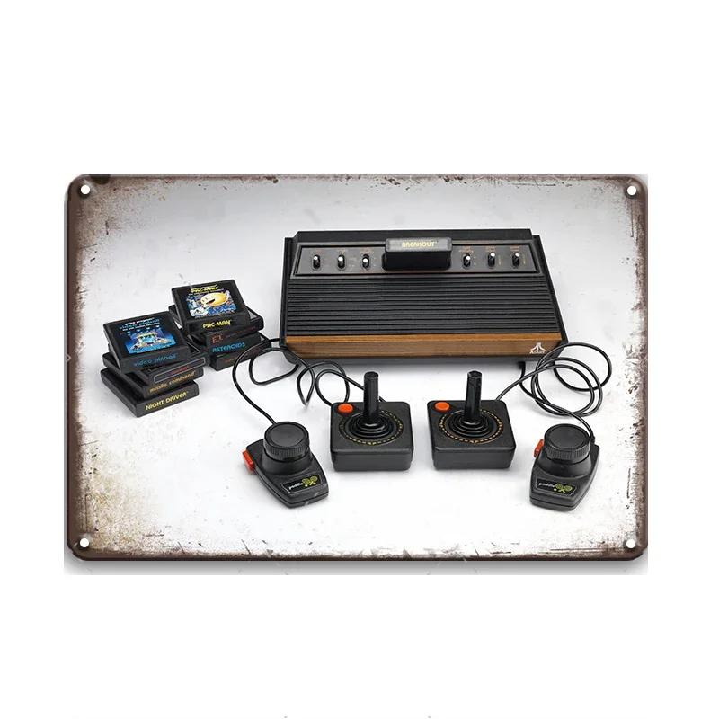 Metalen Blikbord Vintage Wandborden Decor Shabby Roest Videogame Poster Anime Film Metalen Borden Decor Man Cave Garage Blikken Plaat