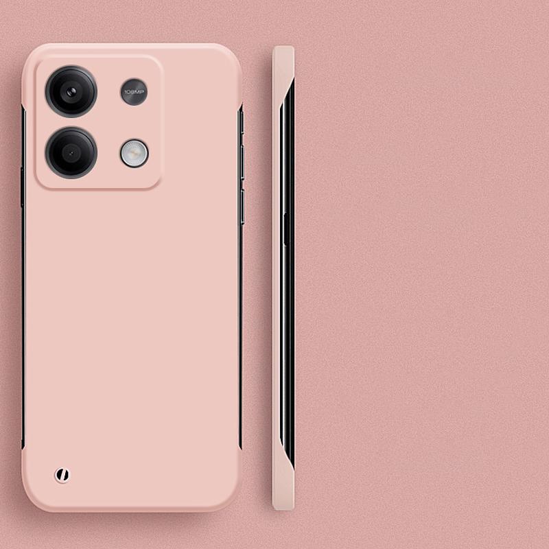 Solid Color Slim Frameless Phone Case For Xiaomi Poco X6 M4 Pro Redmi Note 14 Pro 13 Pro+ 12 Pro Heat Dissipate Shockproof Cover