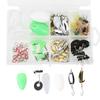 Fishing Fly Sequins Lures Beans Hook Melon Seeds Thrower Fish Tackle Accessories Kit