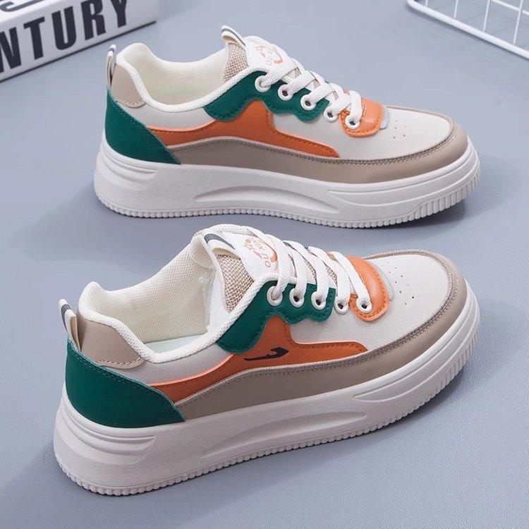 Breathable thick-soled student sports tide shoes New board shoes in spring