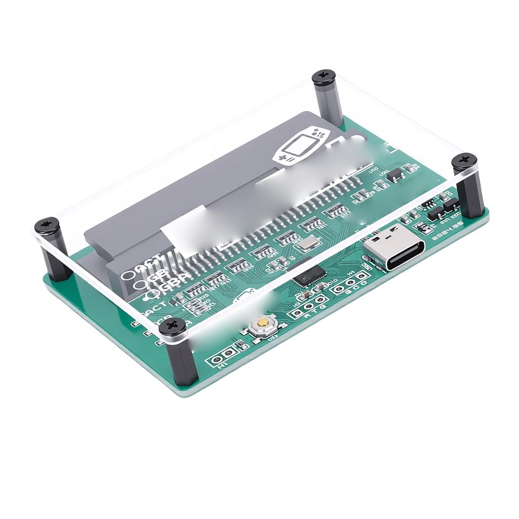 Game Card Burner Reader USB ROM Backup Cartridge Recovery Tool with Type C Data Cable