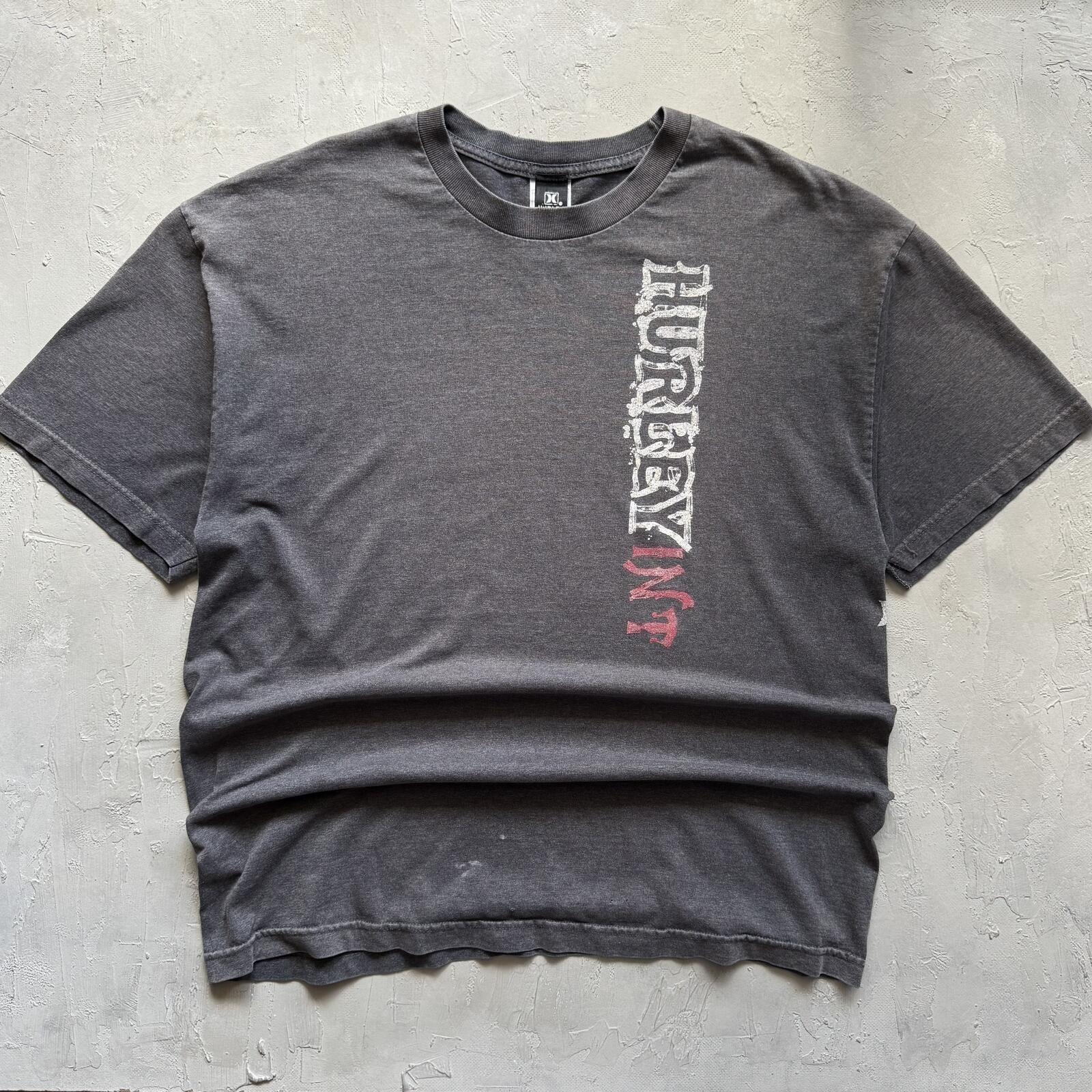 Vintage 1990s Hurley Surf Faded Gray T Shirt Unisex T-Shirt M