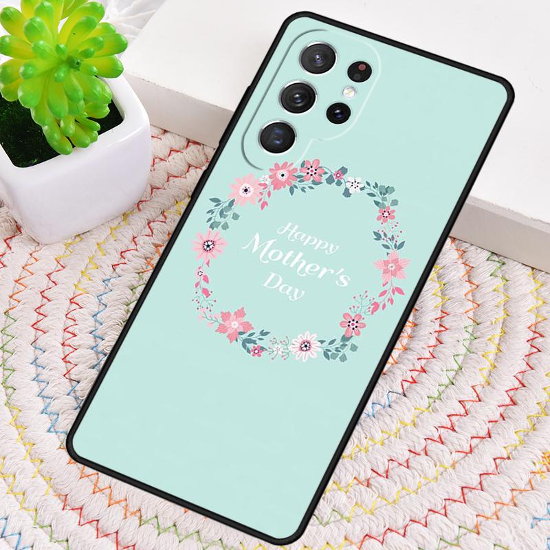 mom mother's day Silicone Phone Case For Samsung Galaxy note 10 pro S26 S25 S24 S23 S22 S21 Plus S25Ultra Capa Cover