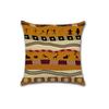 YunJeude Cushion Set of Nordic Geometric Different Zipper Home Car Suitable for All Seasons Covers, 45x45cm, 4, Patterns, Designs, Linen, Flax, Cute,