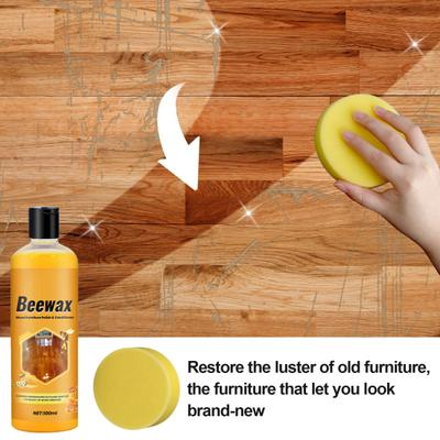 100 ml Bienenwachsspray, Möbelpolitur-Reiniger, natürliches Bienenwachsspray, Bienenwachs-Finish-Verstärker zur Wiederherstellung des Glanzes und zur Verlängerung der Lebensdauer der Möbel