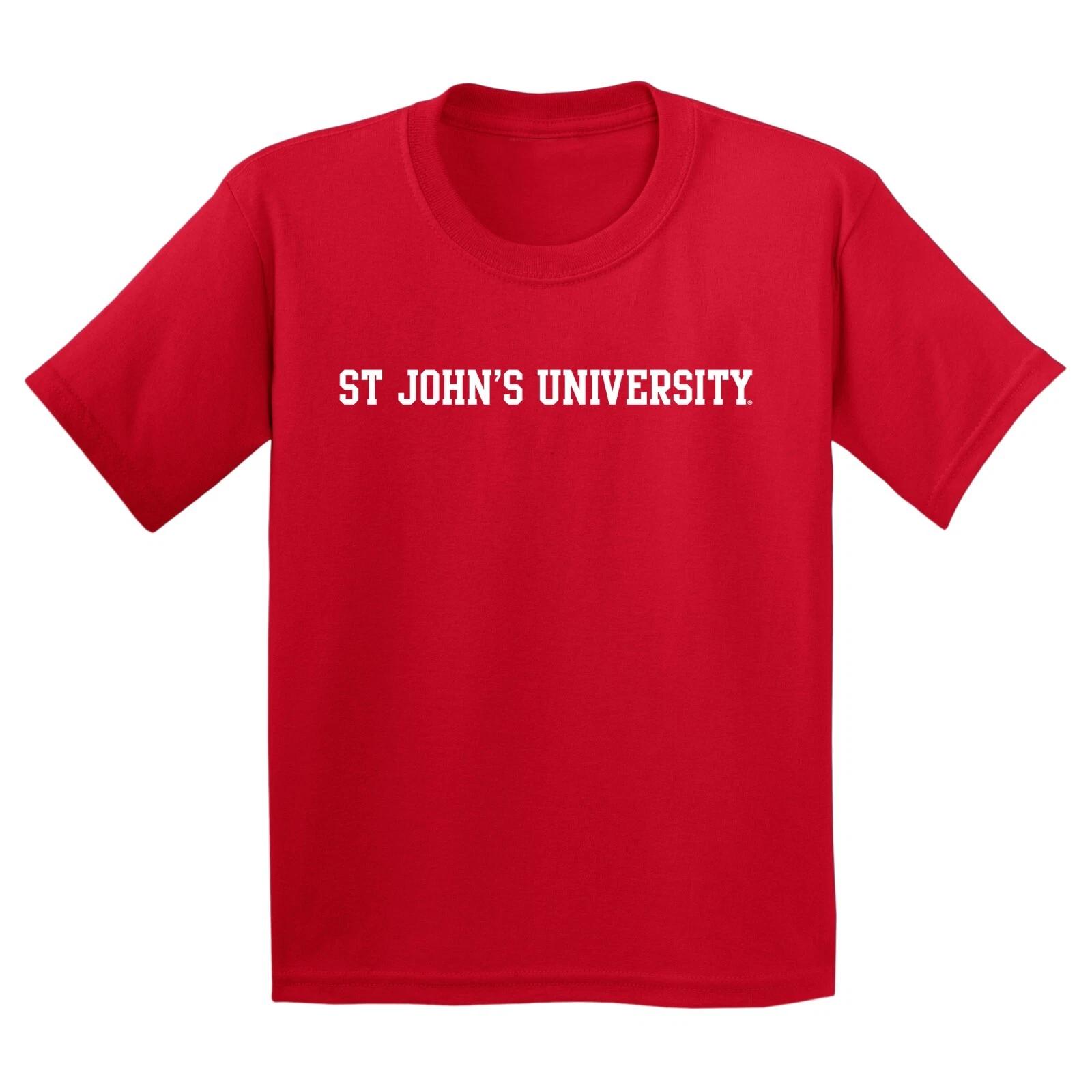 St John s University Red Storm Basic Block Youth T-Shirt - Red S