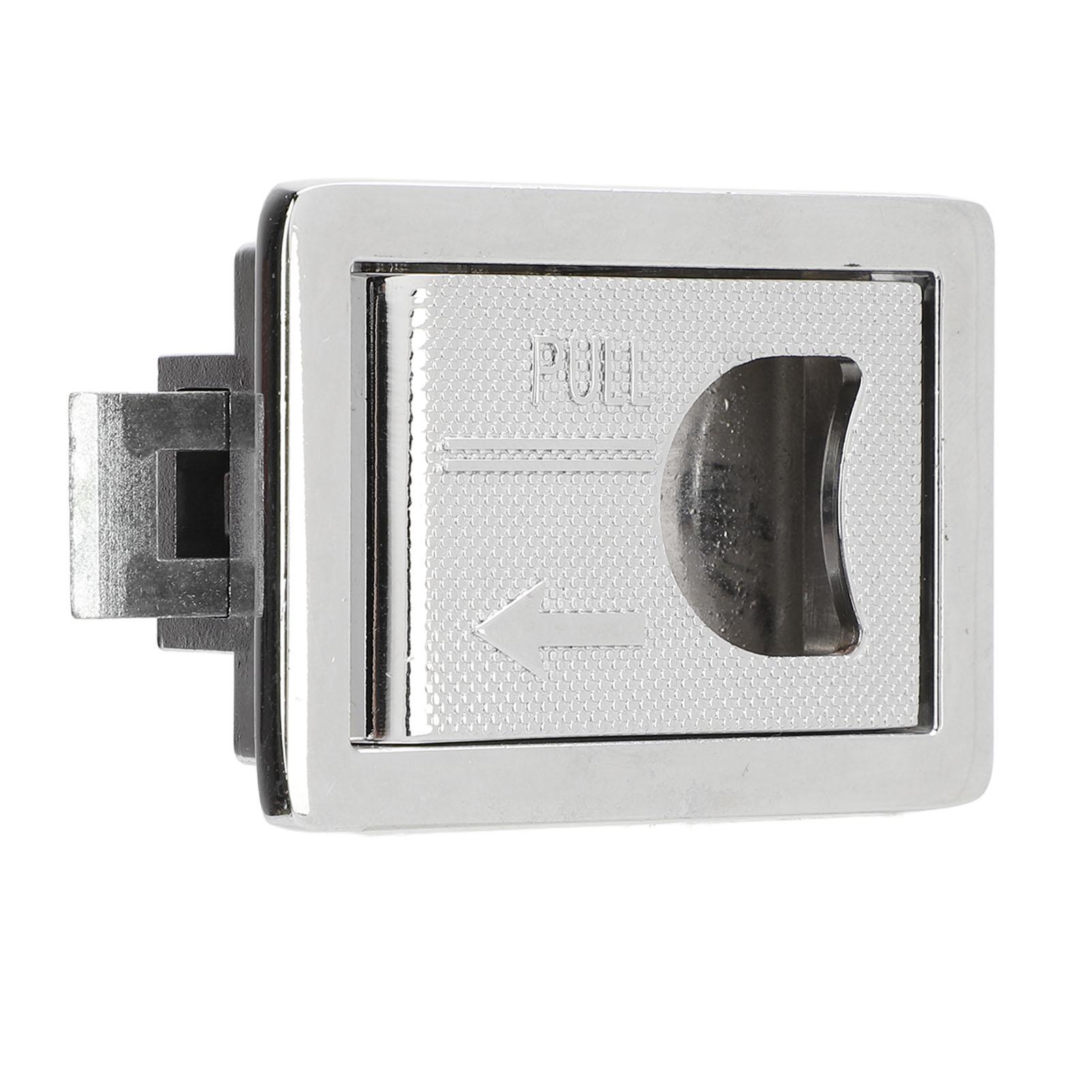 

Защелка ручки ящика для инструментов из цинкового сплава 57 X 42 мм для скрытого монтажа, защелка ящика для коммунальных услуг для прицепа, каравана, грузовика, автодома