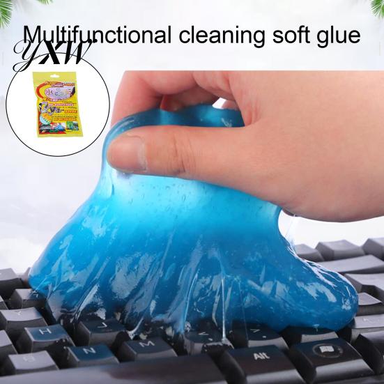 Cleaning Gum Gel Slimy Strong Dust Absorption Eco-friendly Putty Keyboard Cleaner for Air Outlet