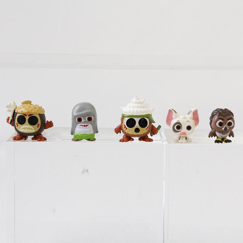 Pvc Moana Series Action Figures Model Toys Cartoon Desktop Decoration Gifts