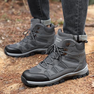 Chaussures montantes pour hommes nouvelles chaussures de randonnée chaussures de randonnée pour hommes chaussures décontractées d'extérieur baskets de mode respirantes