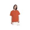 Nike Essential Comfortable Simple Soft Round Neck Short Sleeve T-Shirt Women Tops Orange FD4150-842