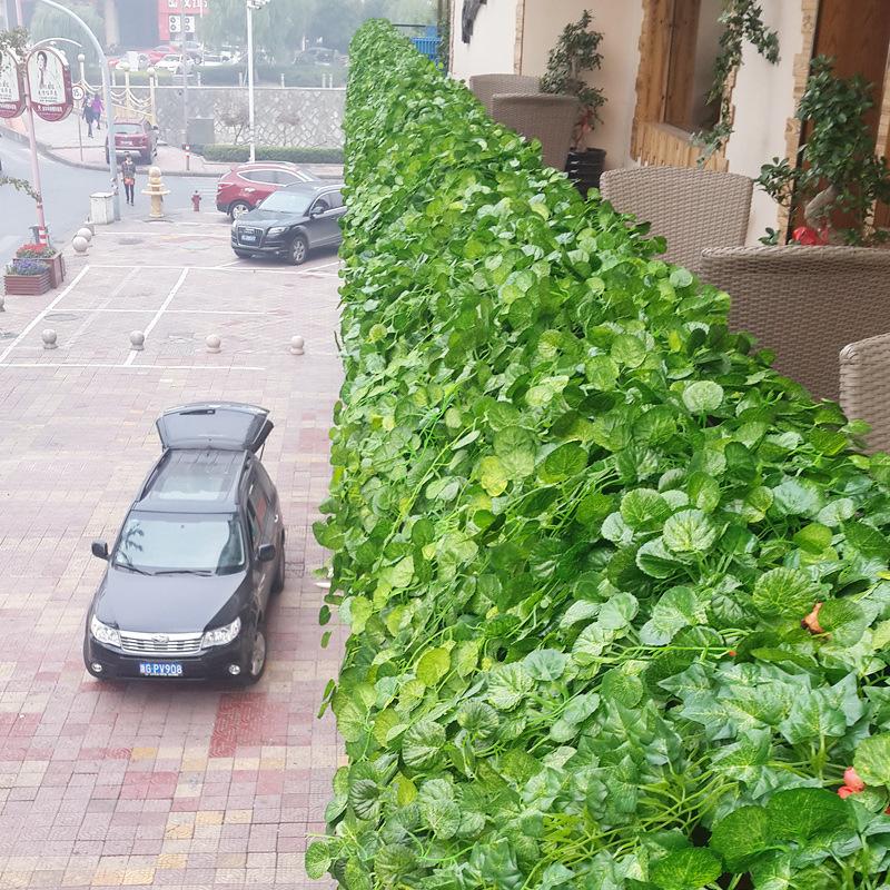 72-Leaf Dill Small Strip Sweet Potato Ivy Simulated Plant Vine Decorative Fake Flower Plastic Artificial Flower Green Leaf Vine