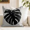 Classic Modern Flowers Cushion Cover Eco Linen Pillow Case DoubleSided Print Breathable Durable Zipper Home Decor Gift