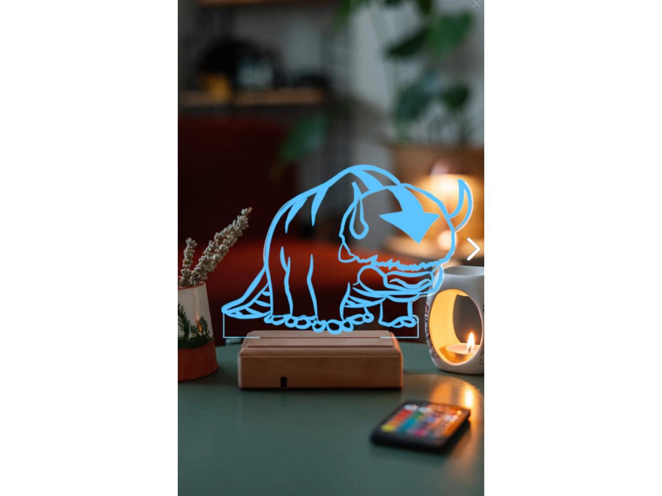 

Avatar Appa 16 цветов ночника