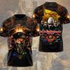 Judas Priest Band 3d Print T-shirt Men Women Fashion O-Neck Short Sleeve Tops Tees Rock Music Clothing Hip Hop Tshirt Male