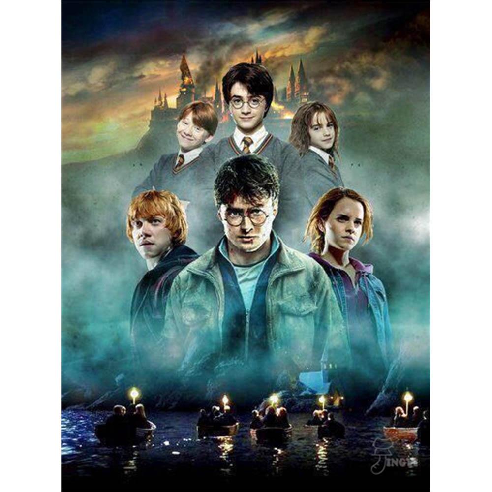 2026 New Harry Potter Diamond Painting Brand New Poster Cover Cross Stitch Mosaic Embroidery Home Decor 5D DIY Art New Kids Gift