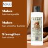 KHADI NATURAL Condicionador Herbal de Argan 200 ml Pacote Para Cabelos Secos e Frisados Cuidado Suave e Sedoso para os Cabelos
