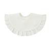 Cute Ruffle Edge Baby Bibs Kids Feeding Anti Dirty Bibs Infant Burp Cloths Newborn Fashion Pure Cotton Feeding Set Accessories