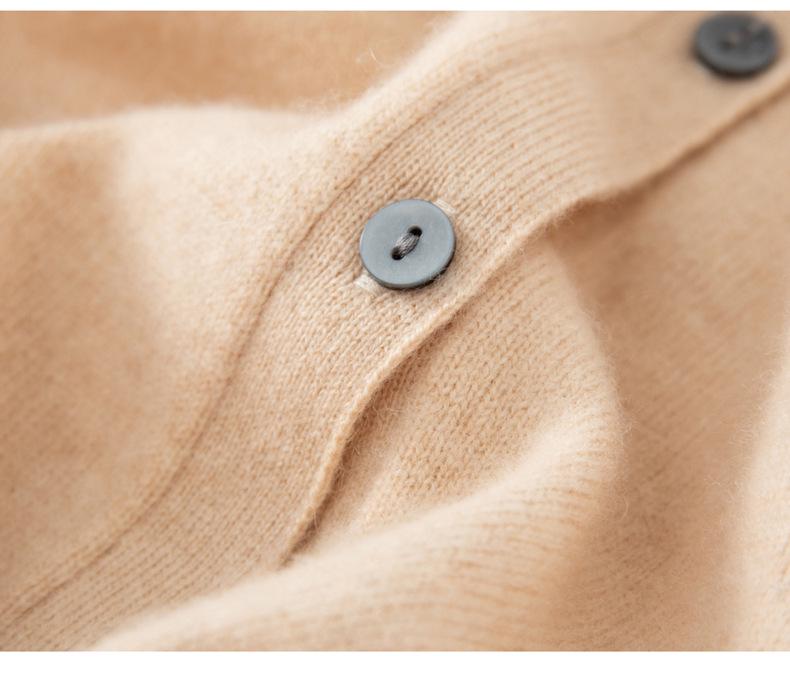Cashmere Cardigan 2026: Rhinestone-Embellished, Sweet Style, Loose, Warm Outerwear for Autumn/Winter