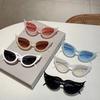 KAMMPT Cat Eye Sunglasses Vintage Snake Frame Multicolor Women Stylish Trendy Brand Design Shade Eyewear