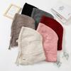 2025 Women's Knitted Balaclava Hat & Scarf Combo - Autumn/Winter Wool Ear Protection