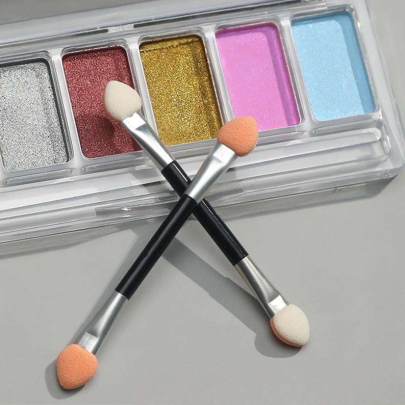 5/10 stücke Tragbare Lidschatten Puderpinsel Schwamm Lidschatten Applikator