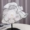 Spring Summer Ladies Hat Big Flower Eugen Sun Hat Shade Fashion Season Shade Summer Sunscreen Breathable bucket hat