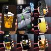Beer Case For Xiaomi Redmi Note 12 11 10 9 8 Pro Cover For Redmi Note 10S 11S 10A 10C 9A 9C 12C 9T
