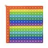 Push Pop Calculation Multiplication Addition Multiplication Table 12 X 12 Squeeze Toy [Sorave] Double-sided (Red Colorful)