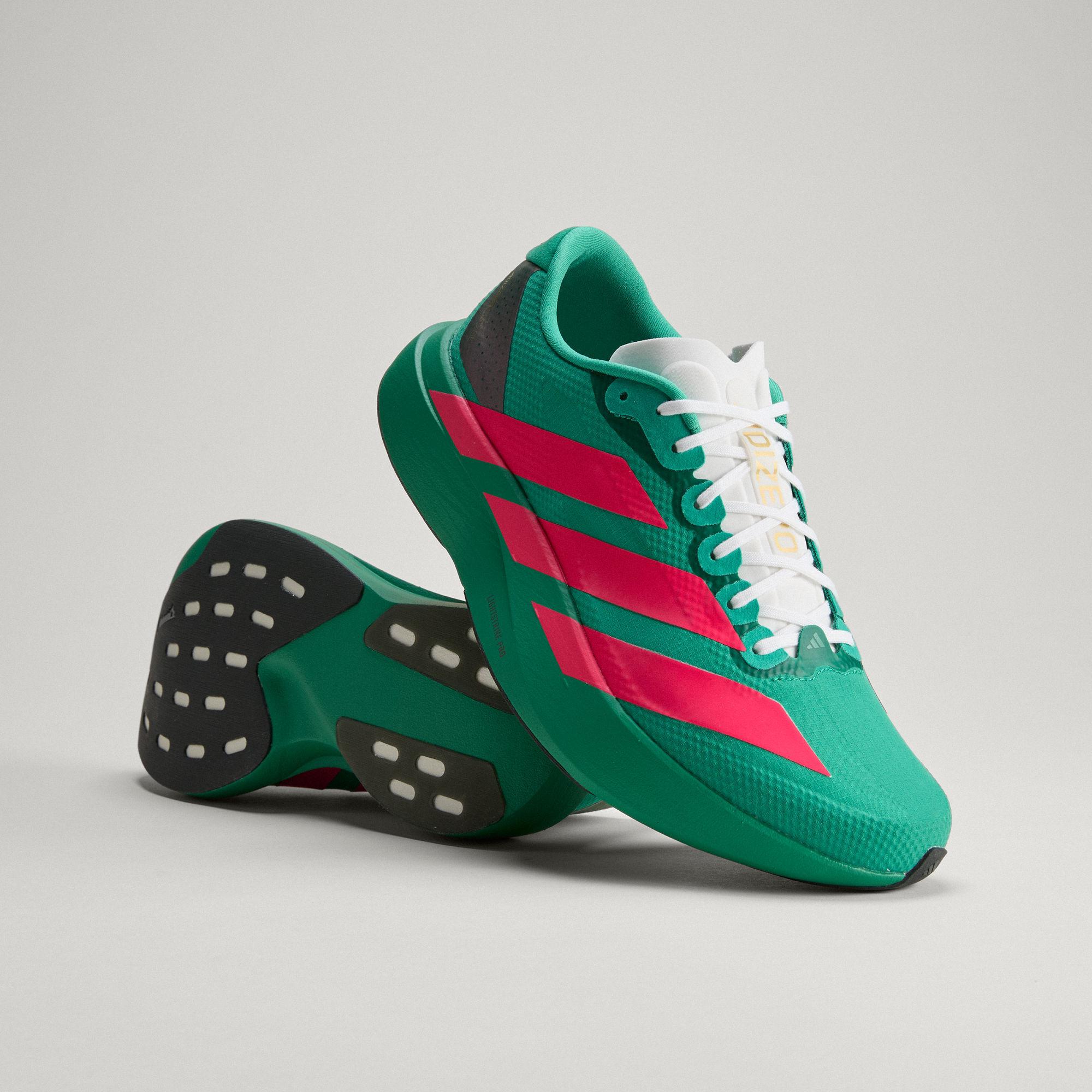 

adidas Adizero Evo SL Зеленый с Люцидным Красным 42