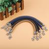 PU Leather Shoulder Bag Strap Durable Braided Rope Short Handles For Handbag Purse Belts DIY Replacement Bag Accessories
