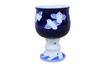 Fukagawa Seiji Arita Ware Calf Sparrow Wine Cup Dyed Porcelain Wine Stylish Souvenir Present Celebration