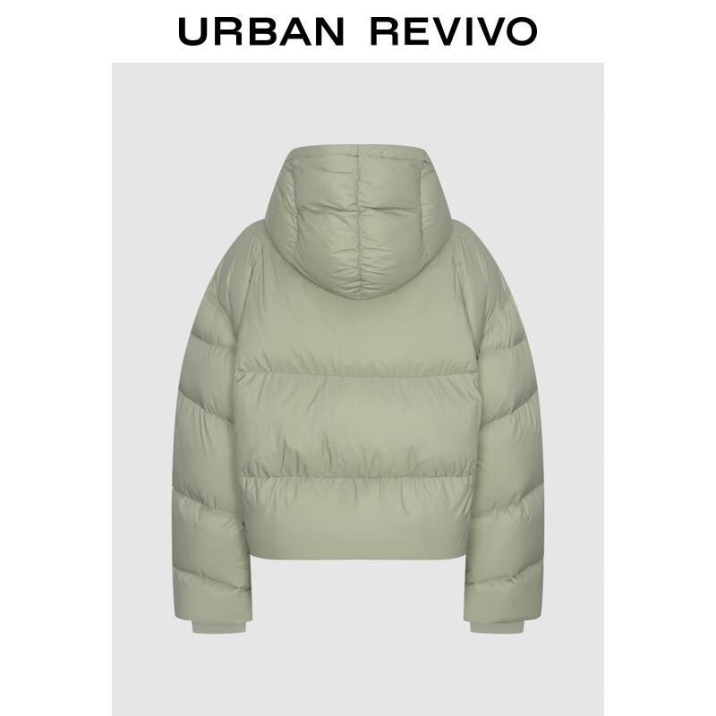 UR 2025 Winter Women's Hooded Quilted Down Jacket