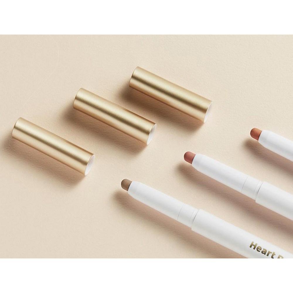 Heart Percent Dot On Mood Lip Pencil 0.8g, #02 Creamy Pink, 1 Pc.