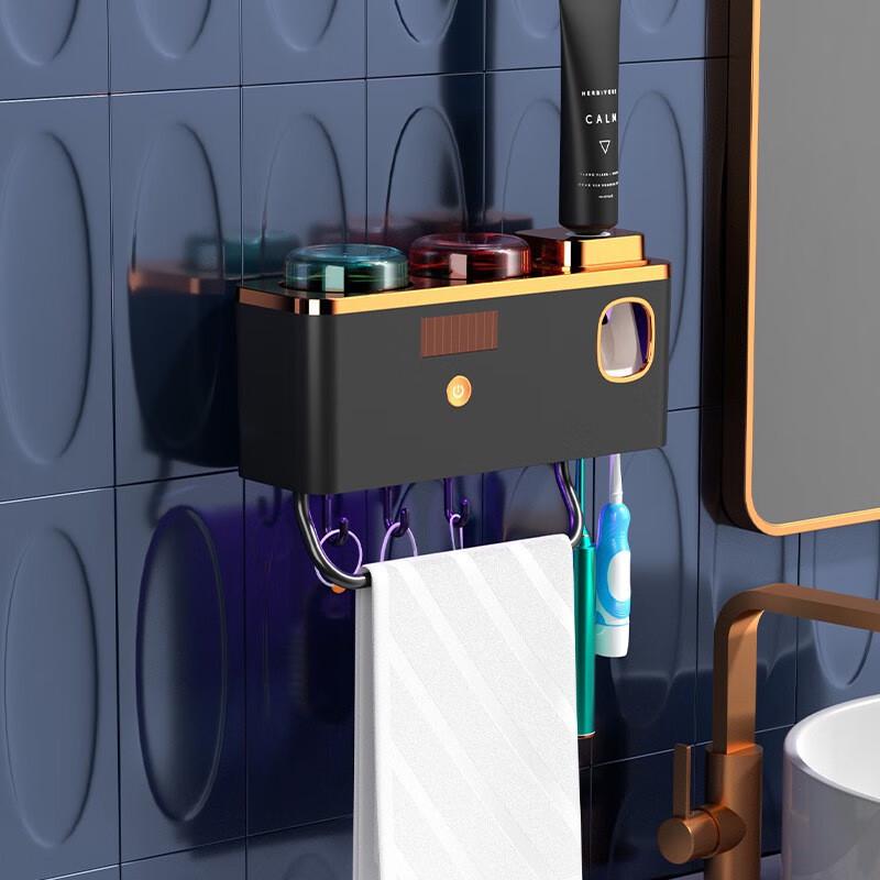 Smart Wall-Mounted Toothbrush Sterilizer & Holder