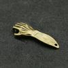 Retro Brass Hand Arm Keychains Waist Hangings Helping Hand Keyring  Car Key Ring