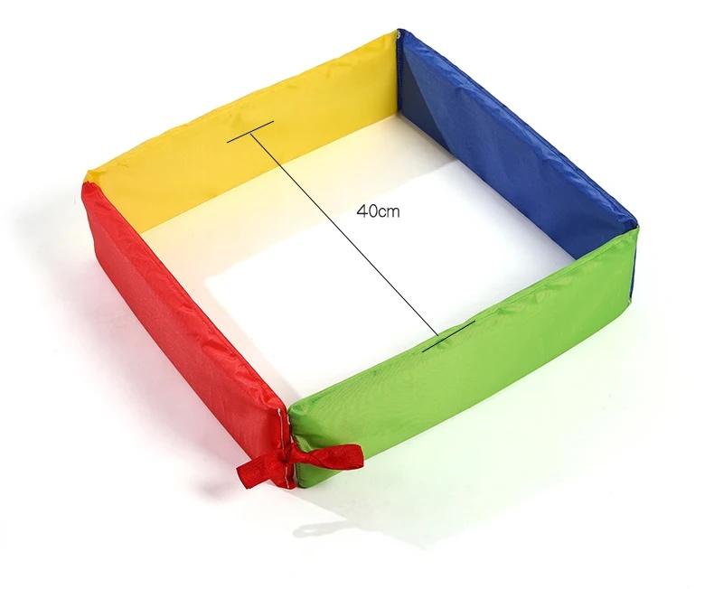 

Kids Fun Outdoor Games Jump Frame Drill Holes Toys Tactile Integration Training Kindergarten Kid Sports Props Multiple Plays