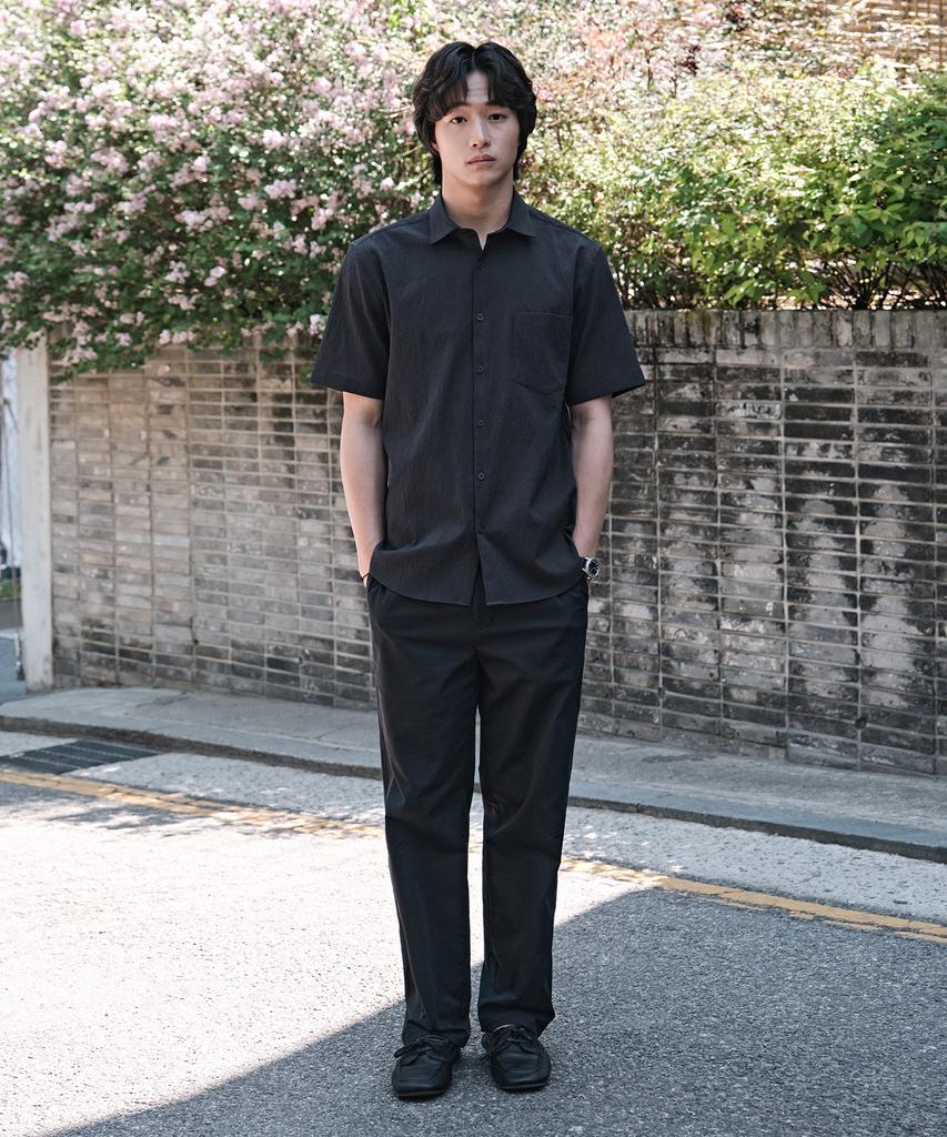 STCO Vibe Shift Coolmax Half Elastic Waist Chino Pants_Navy (Semi-Wide Fit)_Lpaxb01Esn