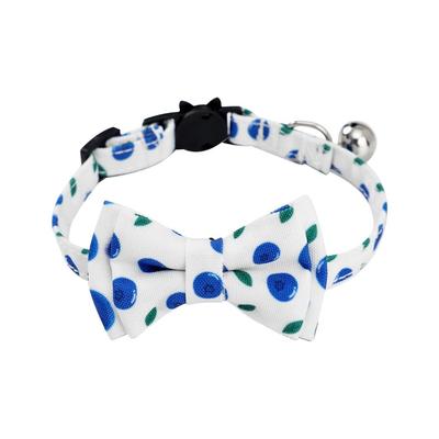Haustier Fliege Halsband Verstellbar Entzückendes Schleifendesign Halskette Polyester Haustier Choker Hals Schmuck