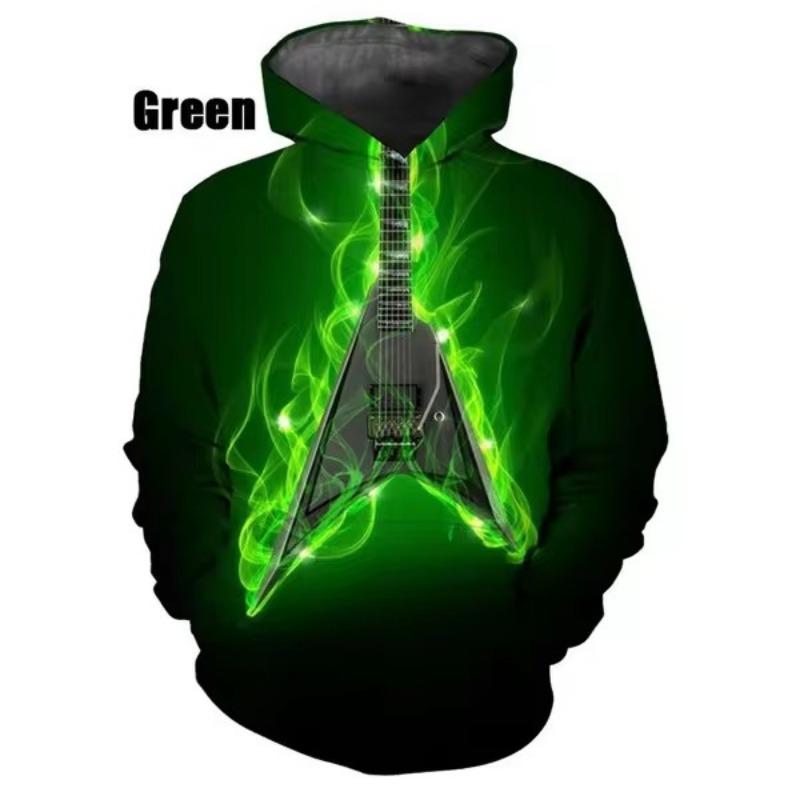 Herbst Herren Neue Mode Hoodie 3D Gedrucktes Comic-Muster Hip Hop Lässig Komfort Multifunktionales Herren Pullover Sweatshirt