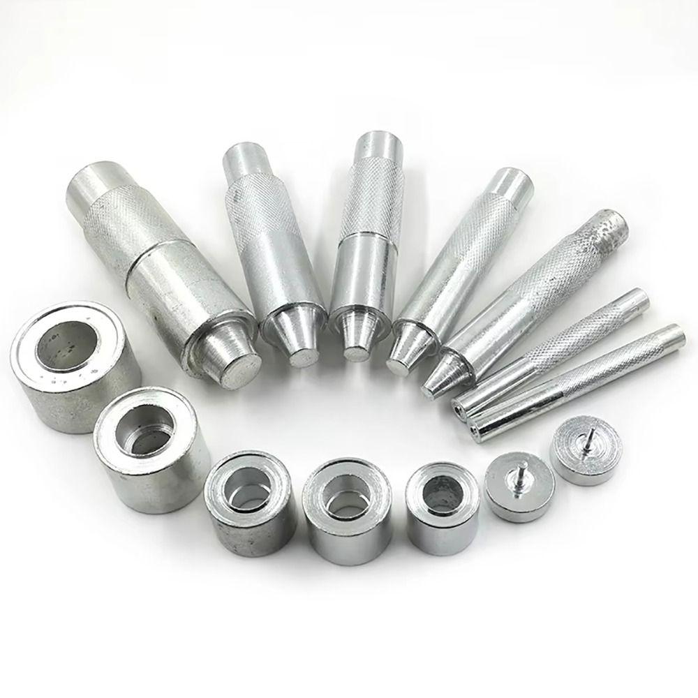 1Pcs Handmade Installing Eyelets Tool Carbon Steel Grommet Installation Tool Leather Eyelets Mold