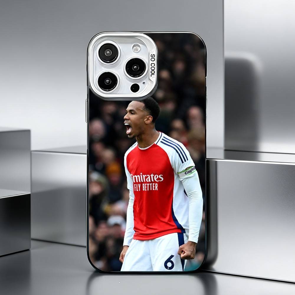 F-Football Star G-Gabriel Magalhaes    Phone Case For iPhone 17,16,15,14,13,12,11 Plus,Pro Max,XS,Colored silver phone case iPhone13