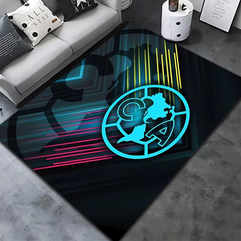 Club America Carpet Rug for Living Room Bedroom Home Sofa Decoration,Kids Play Non-slip Floor Mat